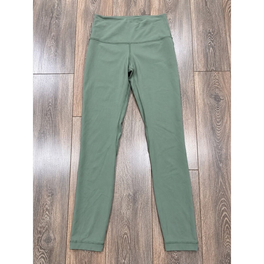 Lululemon Align High Rise Pant 25 Size 2 Green Nulu Yoga Leggings LW5DRJS